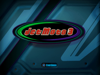Jet Moto 3 screenshot 4 for Playstation